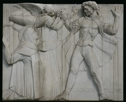 Relief, Saint Catherine of Siena, Rome