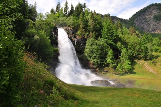 The Steindalsfossen in Norway