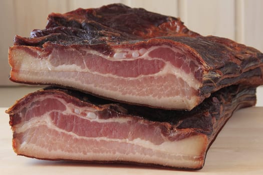 smoked pork belly
