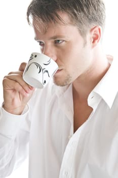 relax with a cup of tea