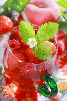 Refreshing summer drink