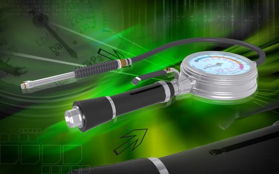 Air tyre inflator