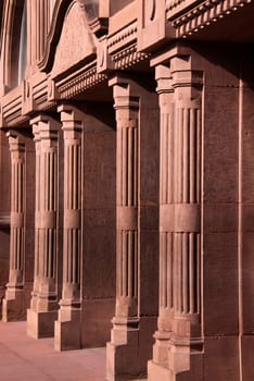 Art Nouveau columns