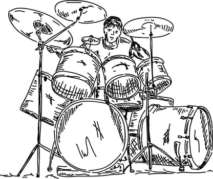 drummer playing