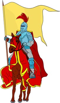 knight on horse