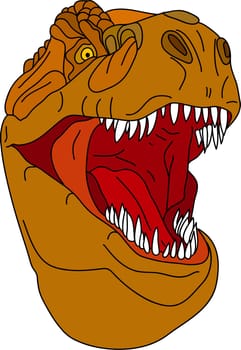 t-rex head