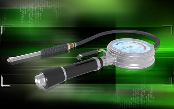 Air tyre inflator