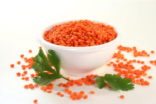 Red lentils