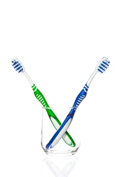 Toothbrush in a jar