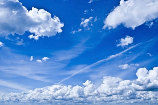 blue sky