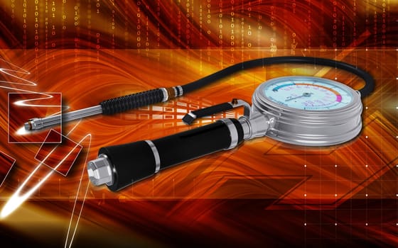 Air tyre inflator