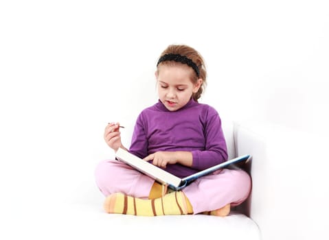 Girl reading