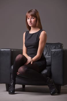woman in chair