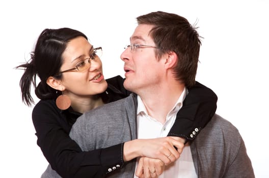 Happy couple