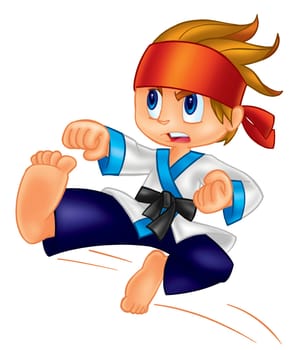 kung-fu artist