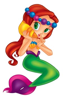 cute mermaid