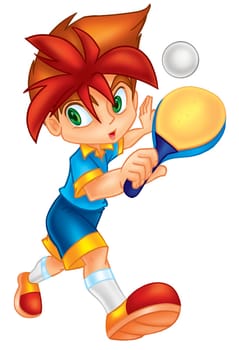 table tennis player