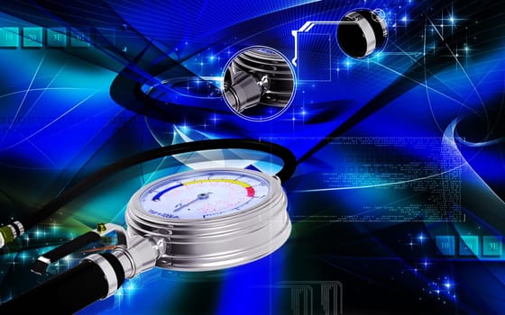 Air tyre inflator