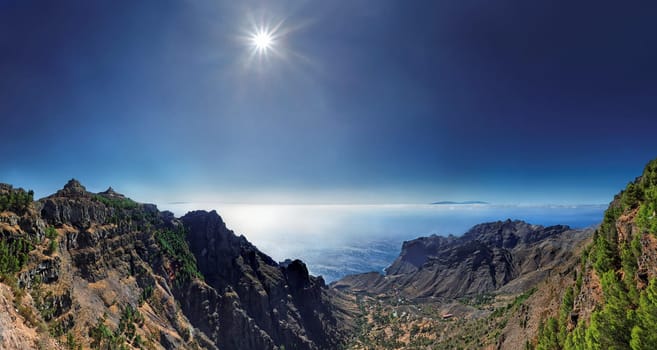 Valley of Taguluche on La Gomera