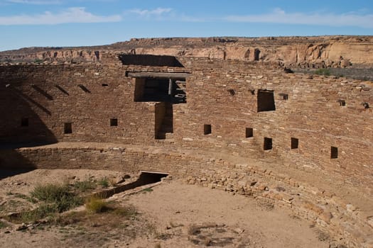 Chaco Culture National Historical Park is a United States National Historical Park and it is a portion of a UNESCO World Heritage Site hosting the densest and most exceptional concentration of pueblos in the American Southwest.