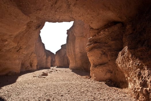 Natural Bridge Canyon is found on the east side of the park and is one of the few canyons with an official trailhead.
