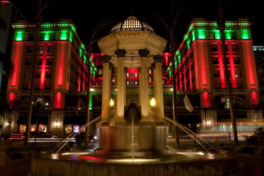The Gaslamp Quarter is a 16 1/2 block historical neighborhood in downtown San Diego, California. Its main period of development began in 1867, when Alonzo Horton bought the land in hopes of creating a new city center closer to the bay, and chose 5th Avenu
