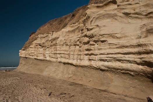 San Gregorio State Beach is a beach near San Gregorio, California, USA, south of Half Moon Bay. Part of the California State Park System, the beach lies just west of the intersection of State Route 1 and State Route 84. San Gregorio Creek widens to form a