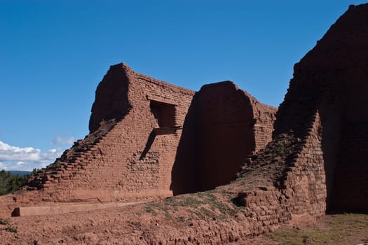Pecos National Historical Park is a National Historical Park in the U.S. state of New Mexico. It is located about 25 miles (40 km) east of Santa Fe, New Mexico.