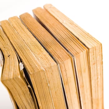 Pile of old dirty books
