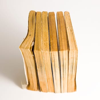 Pile of old dirty books