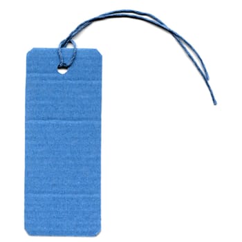 Price tag or address label with string