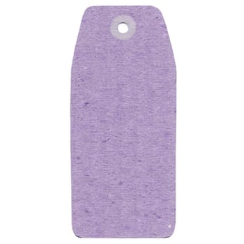 Tag label isolated over a white background