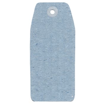 Tag label isolated over a white background