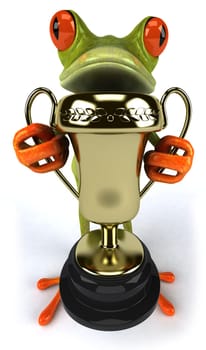Fun frog