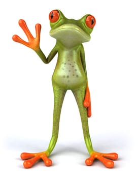Fun frog
