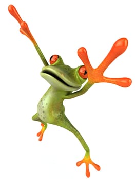 Fun frog
