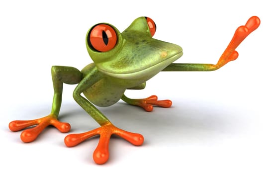 Fun frog