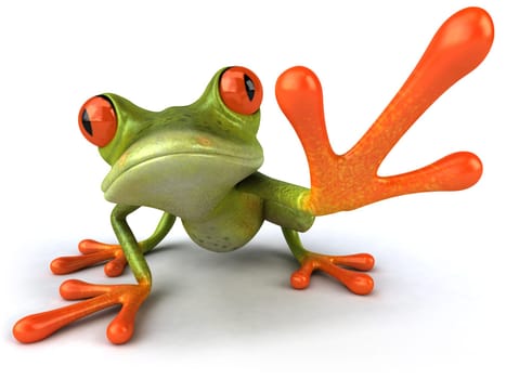 Fun frog