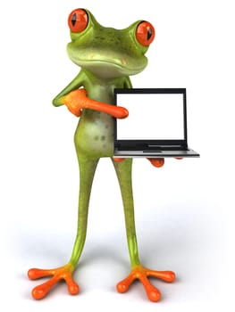 Fun frog