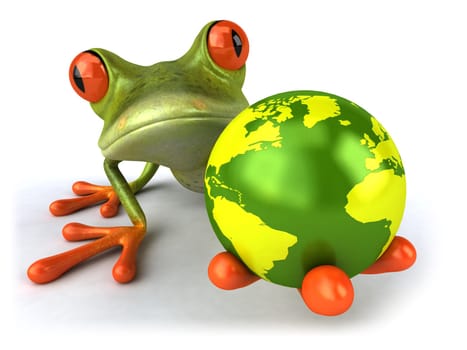 Fun frog