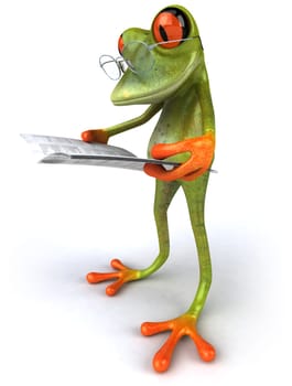Fun frog