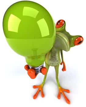 Fun frog