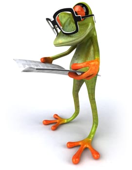 Fun frog