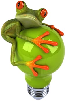 Fun frog