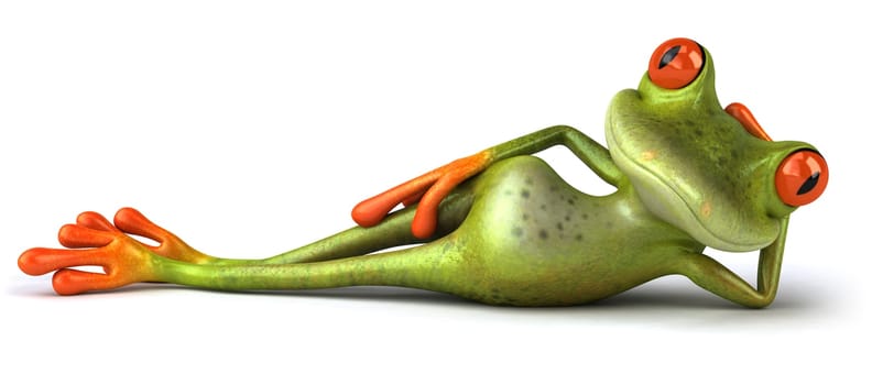 Cool frog