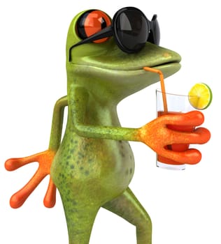 Cool frog