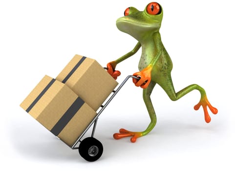 Fun frog