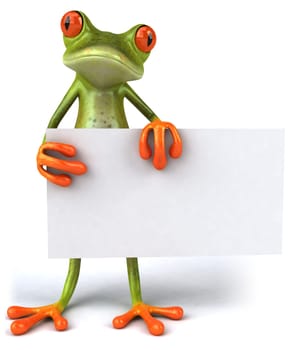 Fun frog