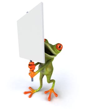 Fun frog