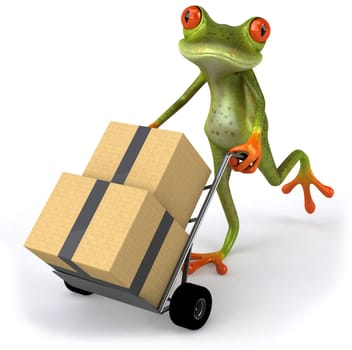 Fun frog
